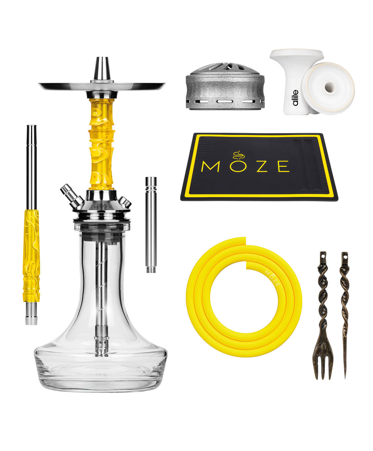 Moze Breeze Pro - Wavy Yellow - Sale Bundle