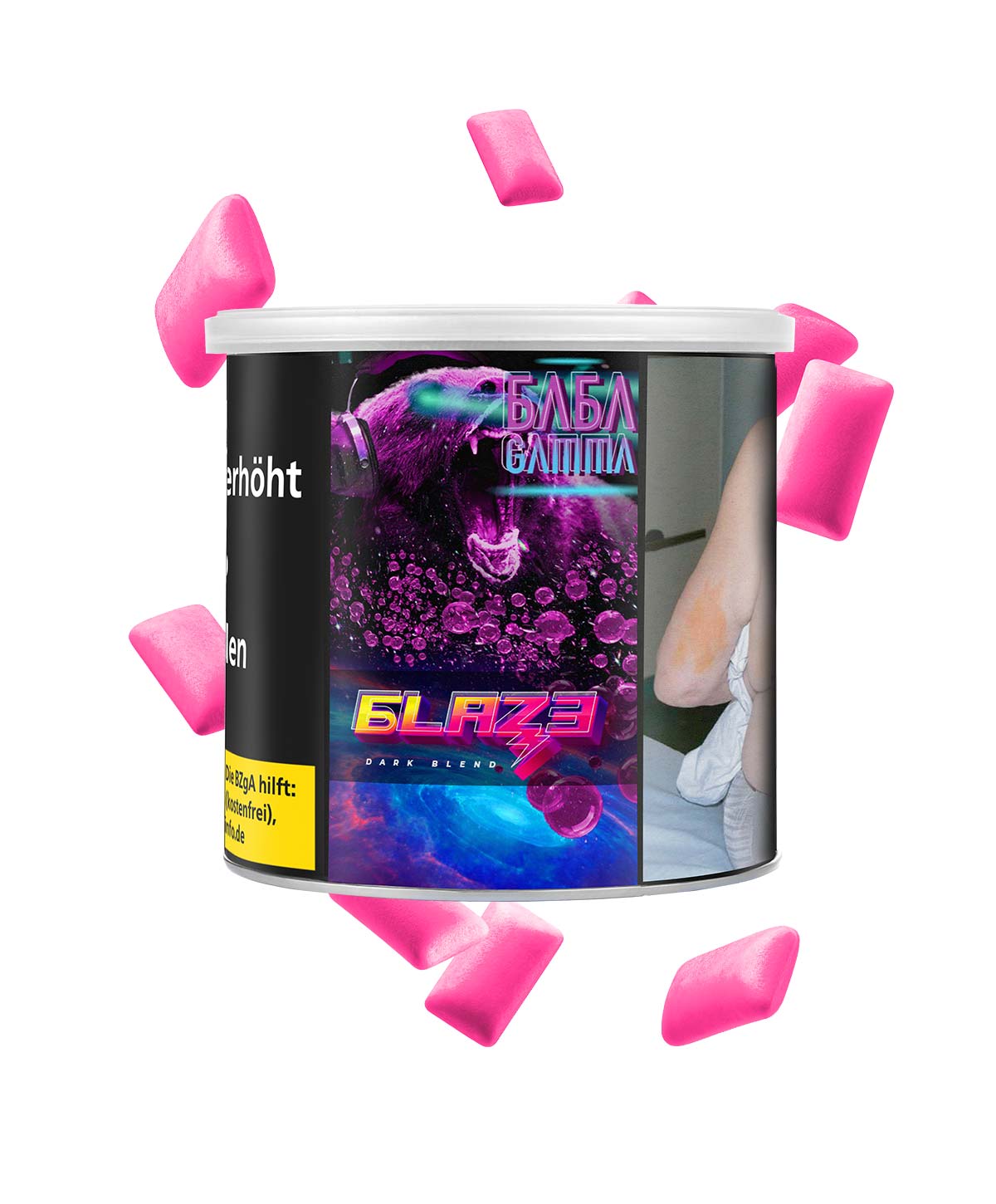 Blaze Dark Leaf Baba Gamma 200g Hookah Tobacco Blaze Dark Leaf Baba Gamma 200g Hookah Tobacco
