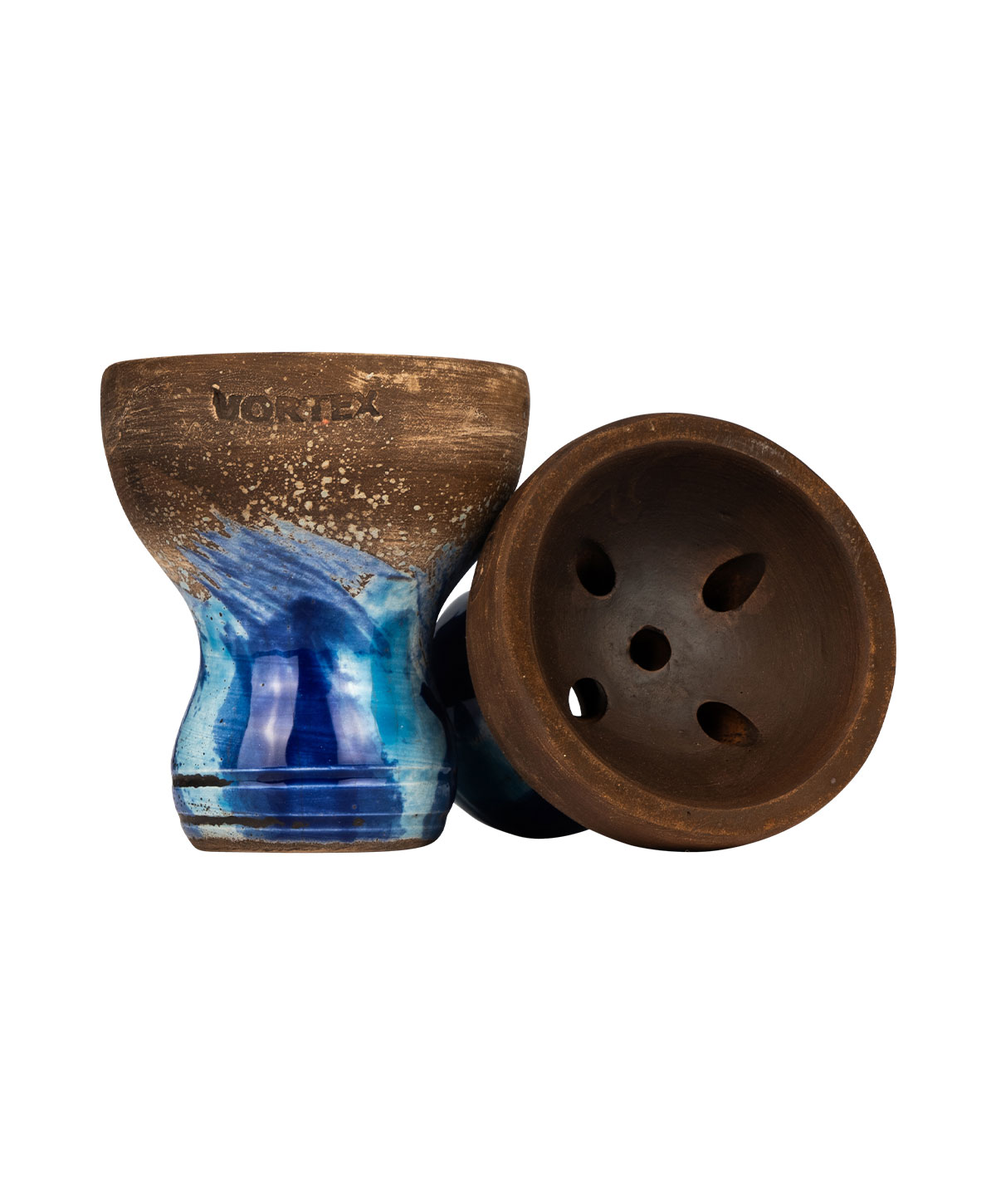 Vortex Turkish Bowl - Blau Shisha Kopf