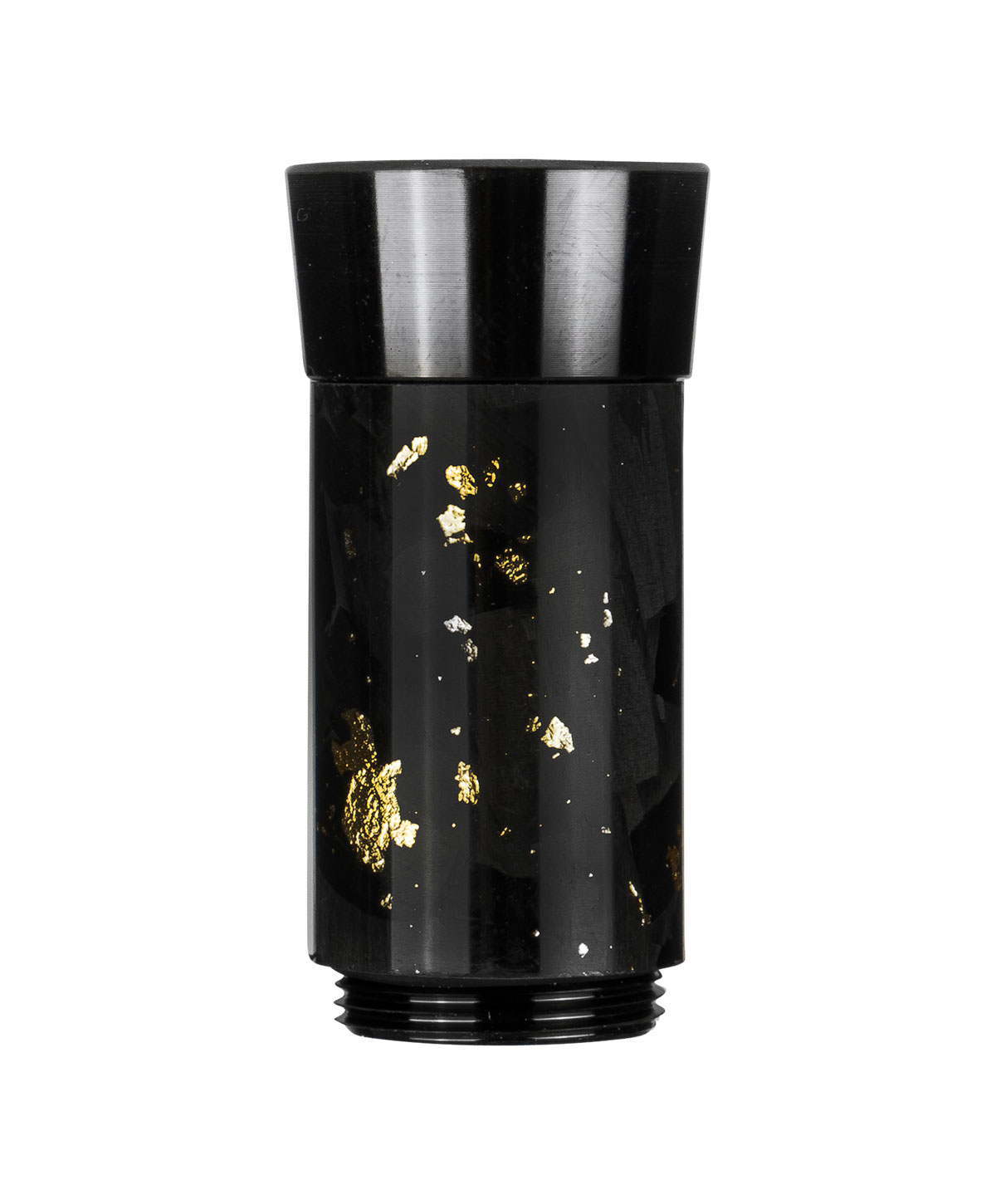alite Carbon Schlauchaufnahme - Black/Gold Flakes Shisha