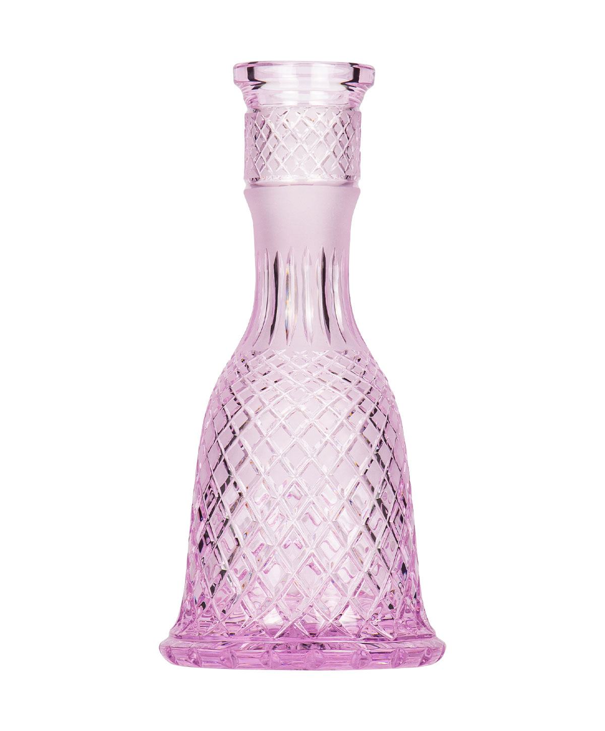 Caesar Crystal Large Tradi - Jeshken - Fuchsia Hookah Glass Variation: Fuchsia
