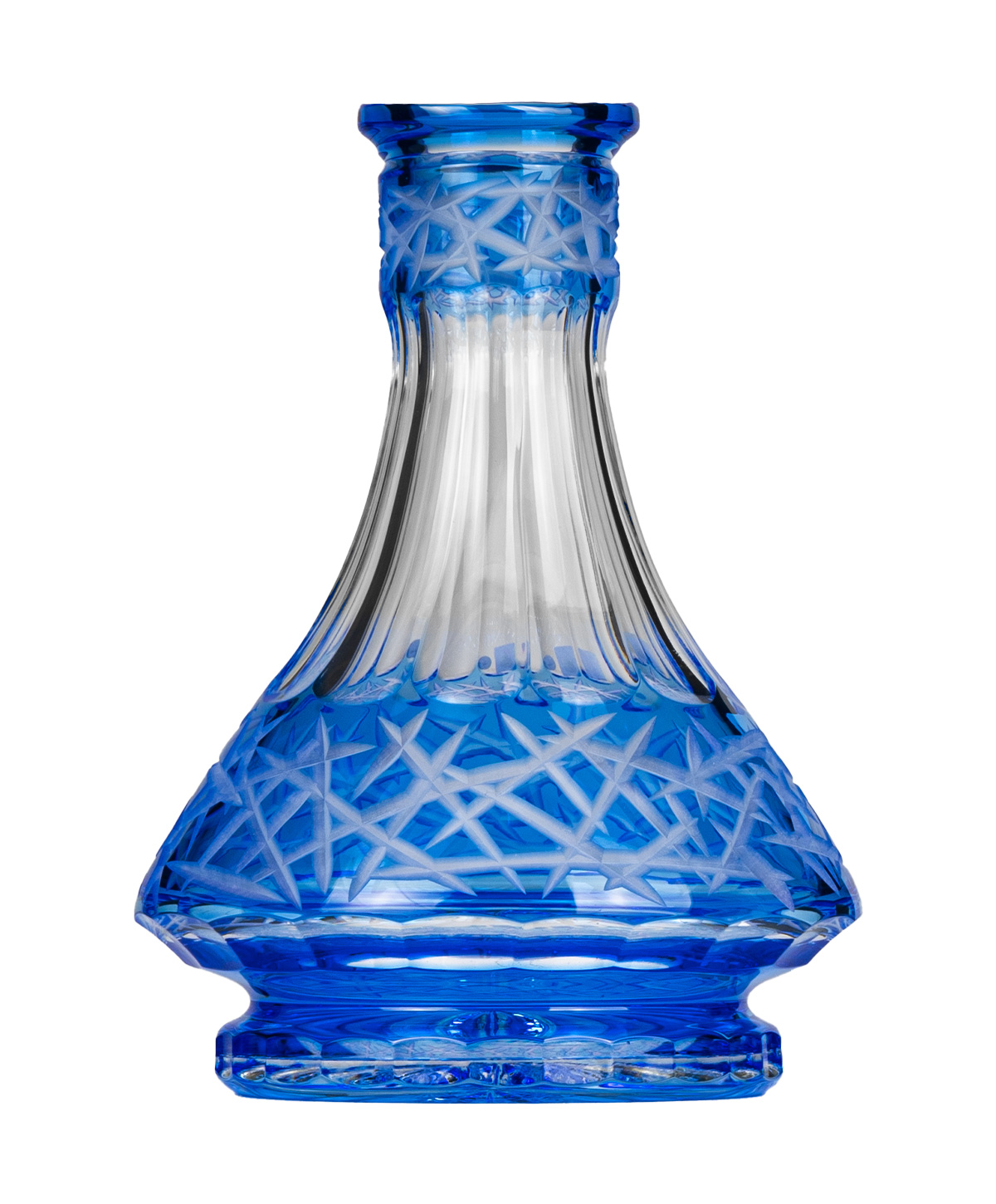 Caesar Crystal Large Ufo - Blue Hookah Glass Variation: Blue