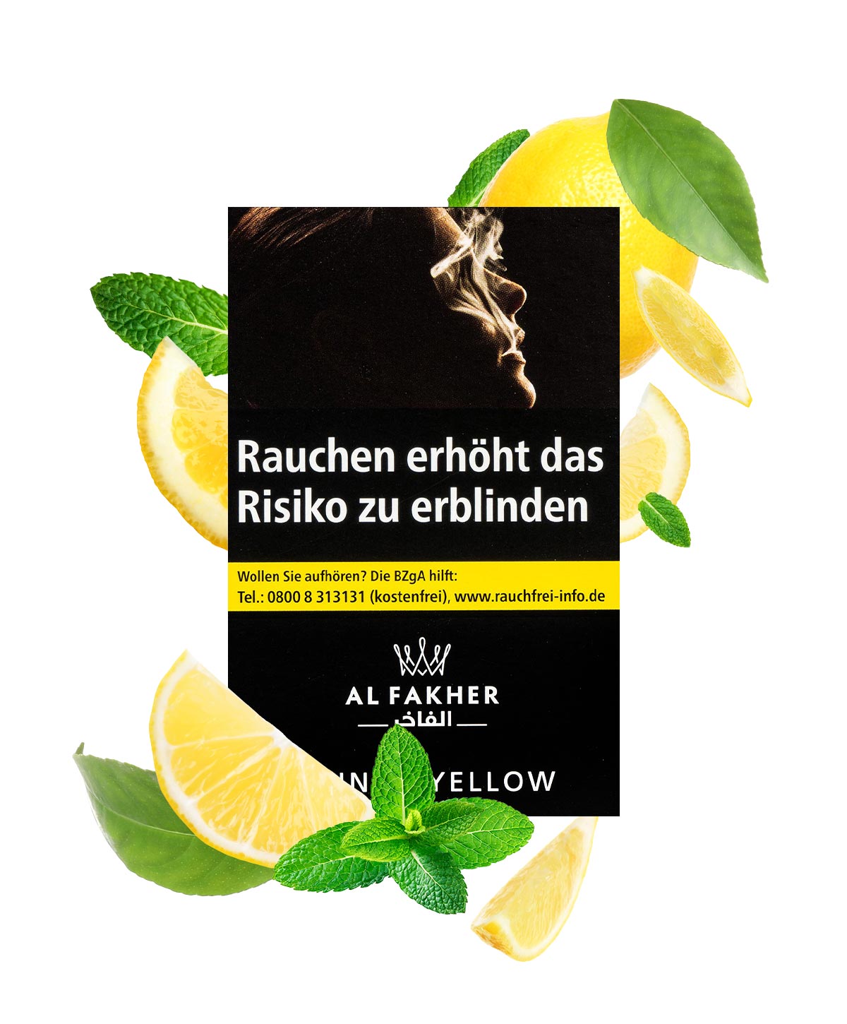 AL FAKHER Lounge Yellow 20g Shisha Tabak