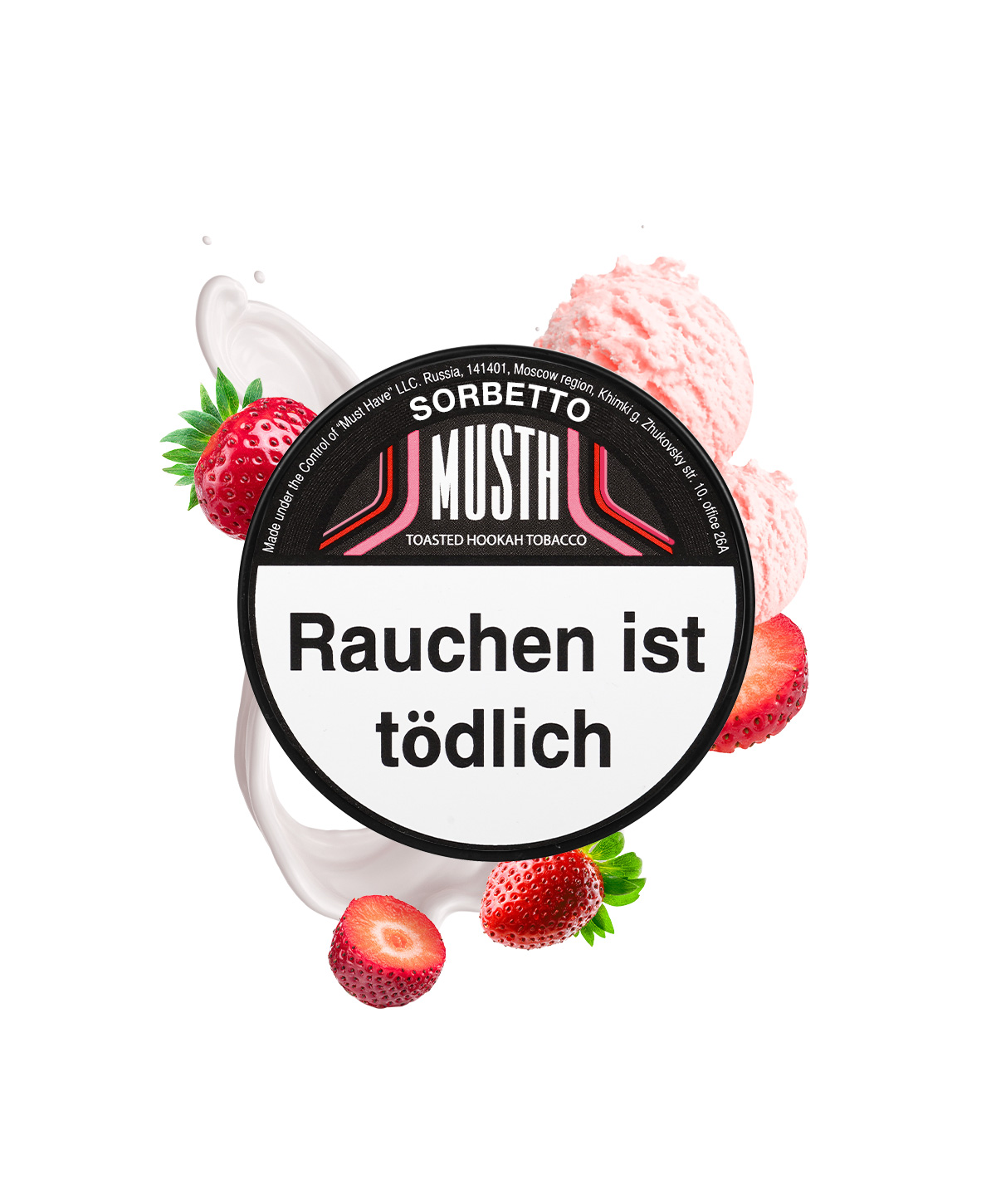 Must H Sorbetto 125g Shisha Tabak