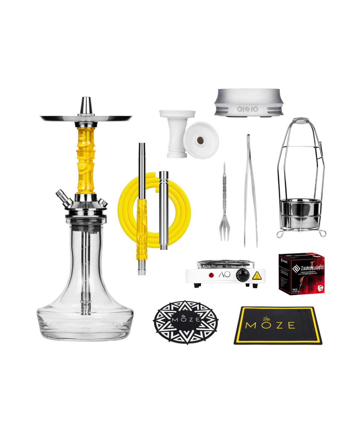 Moze Breeze Pro - Wavy Yellow All in One Bundle