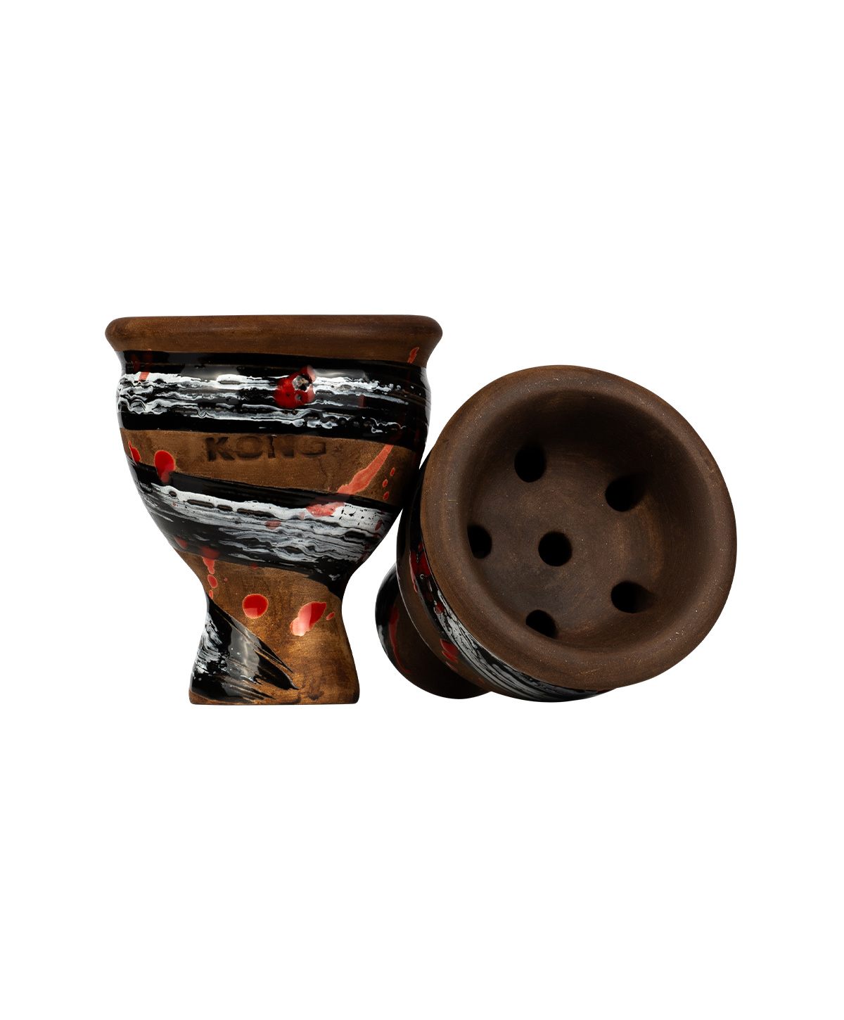 Kong Phunnel Space - Dracula Black Shisha Kopf Kong Phunnel Space - Dracula Black Shisha Kopf