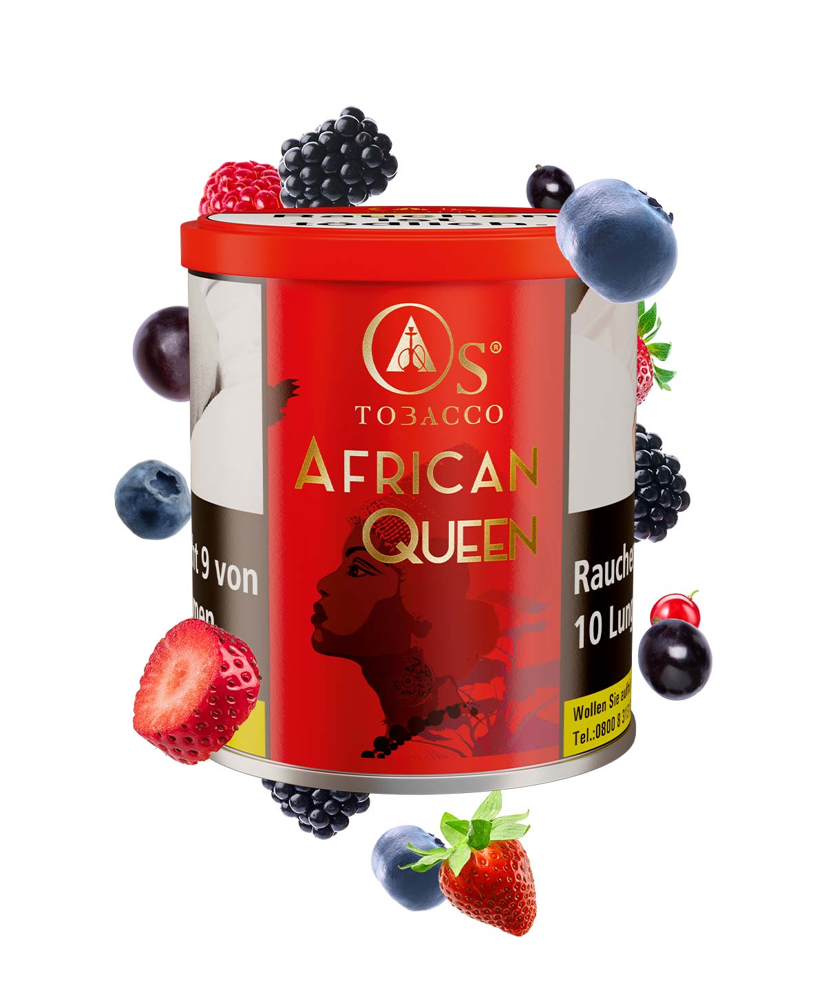 O's Tobacco African Queen 200g Shisha Tabak