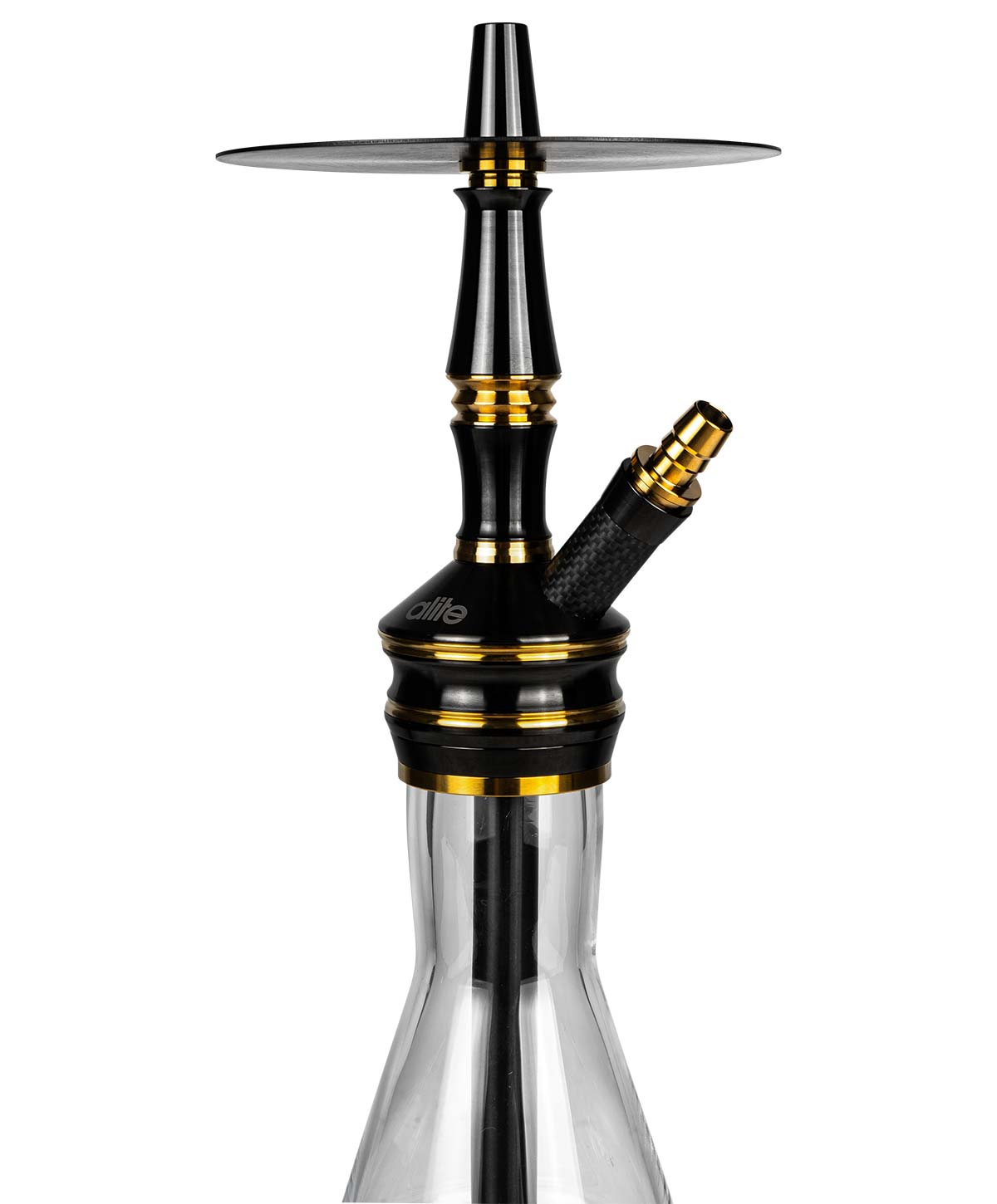 alite Carbon Schlauchaufnahme - Black/Black Matte Hookah alite Carbon Schlauchaufnahme - Black/Black Matte Hookah