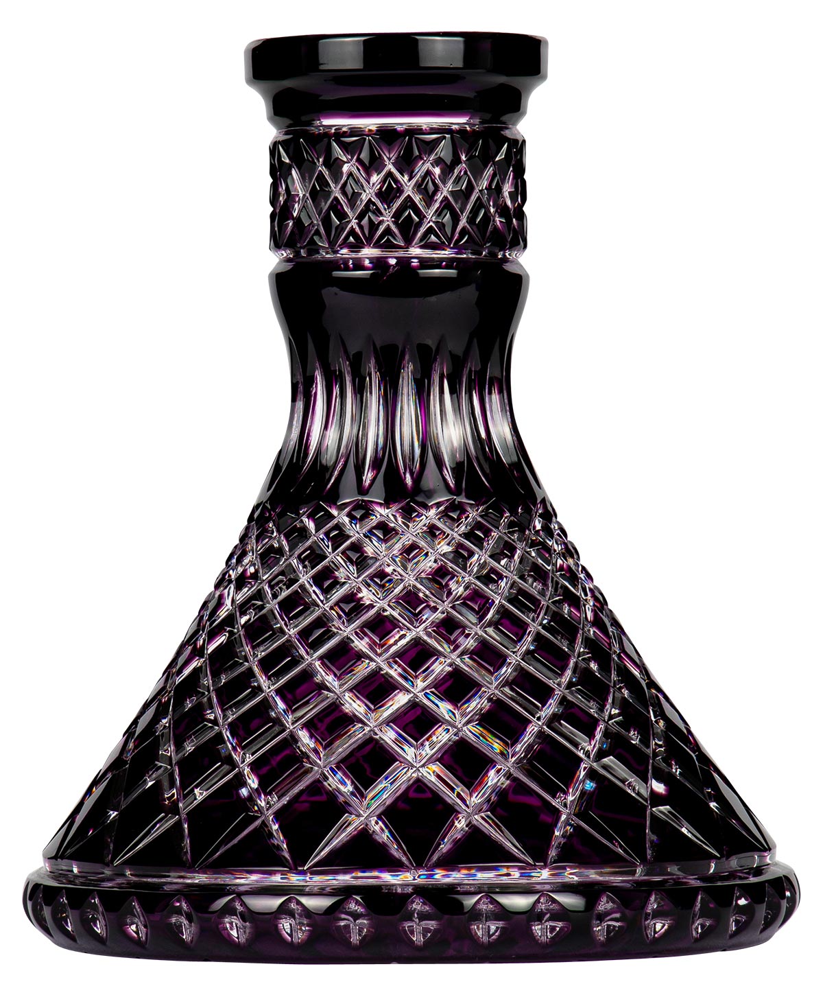Moze Exclusive Glass Cone - Crown Cut - Purple