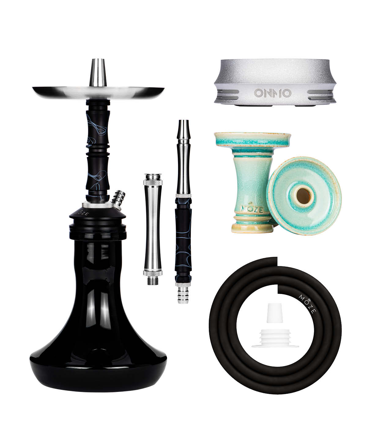 Moze Breeze Two Halloween Bundle - Wavy Black Shisha