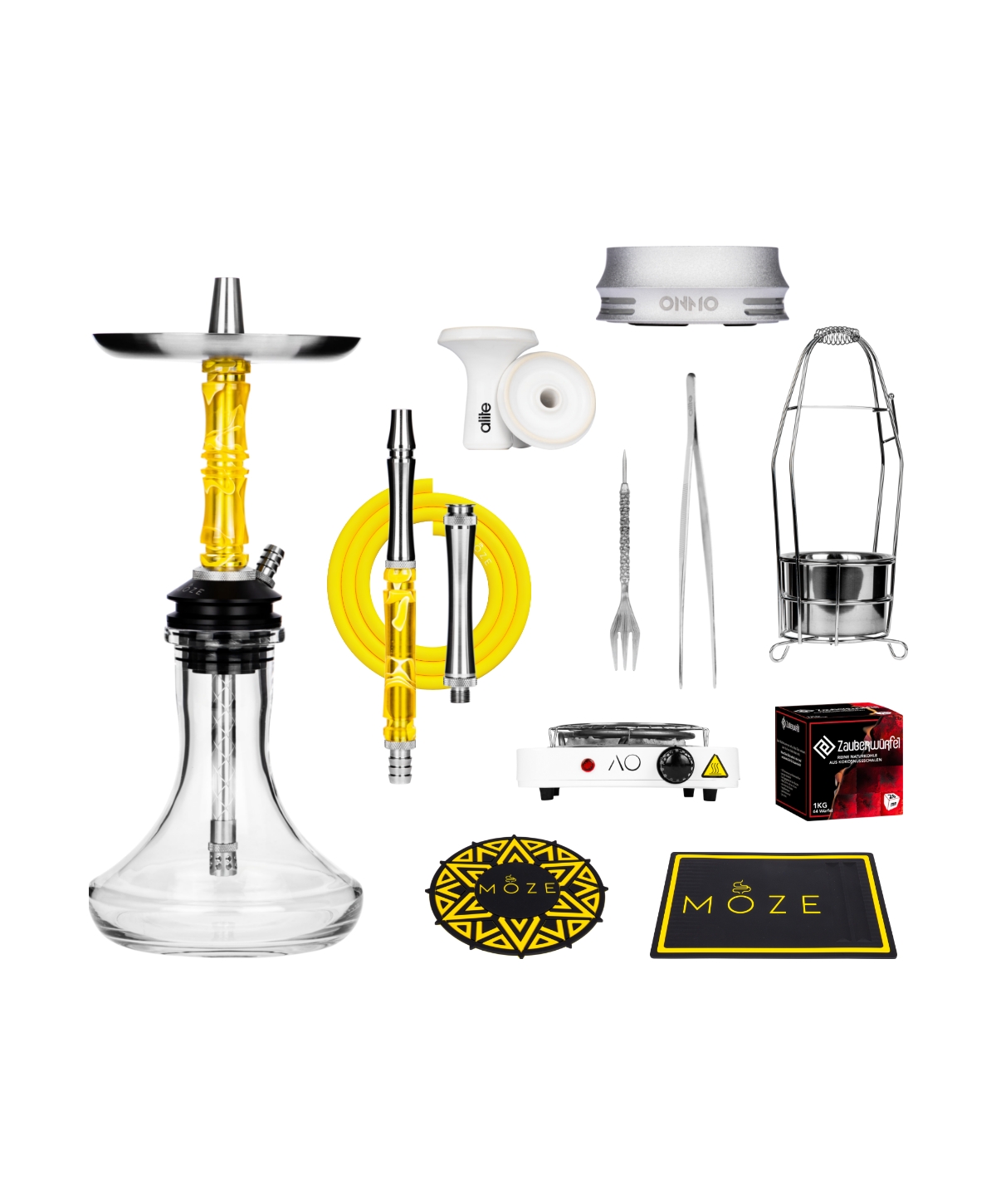 Moze Breeze Two - Wavy Yellow All in One Bundle