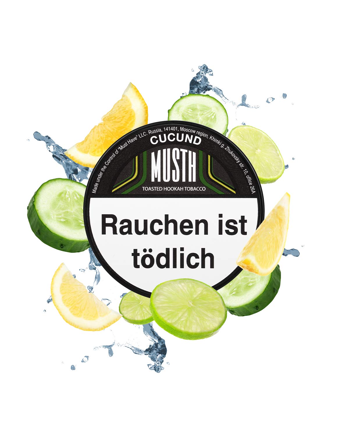 Must H Cucund 125g Hookah Tobacco