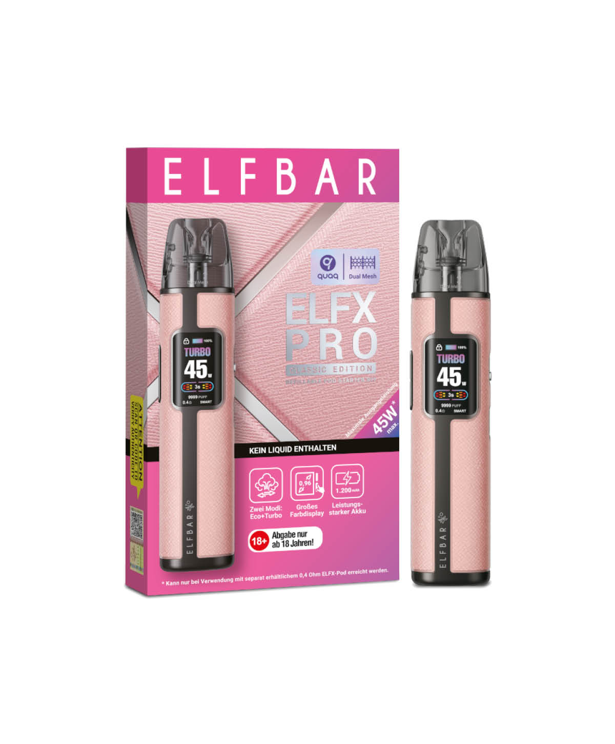 ElfX Pro Pod Akkuträger - Pink