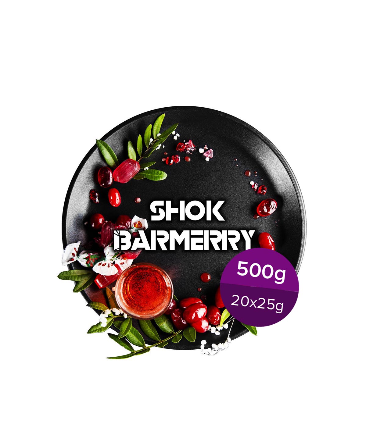 Blackburn Shok Barmerry 500g Shisha Tabak