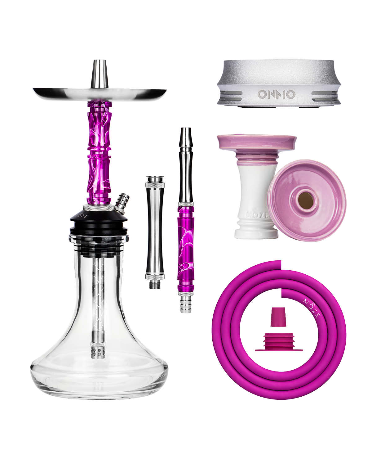 Moze Breeze Two Halloween Bundle - Wavy Purple Hookah