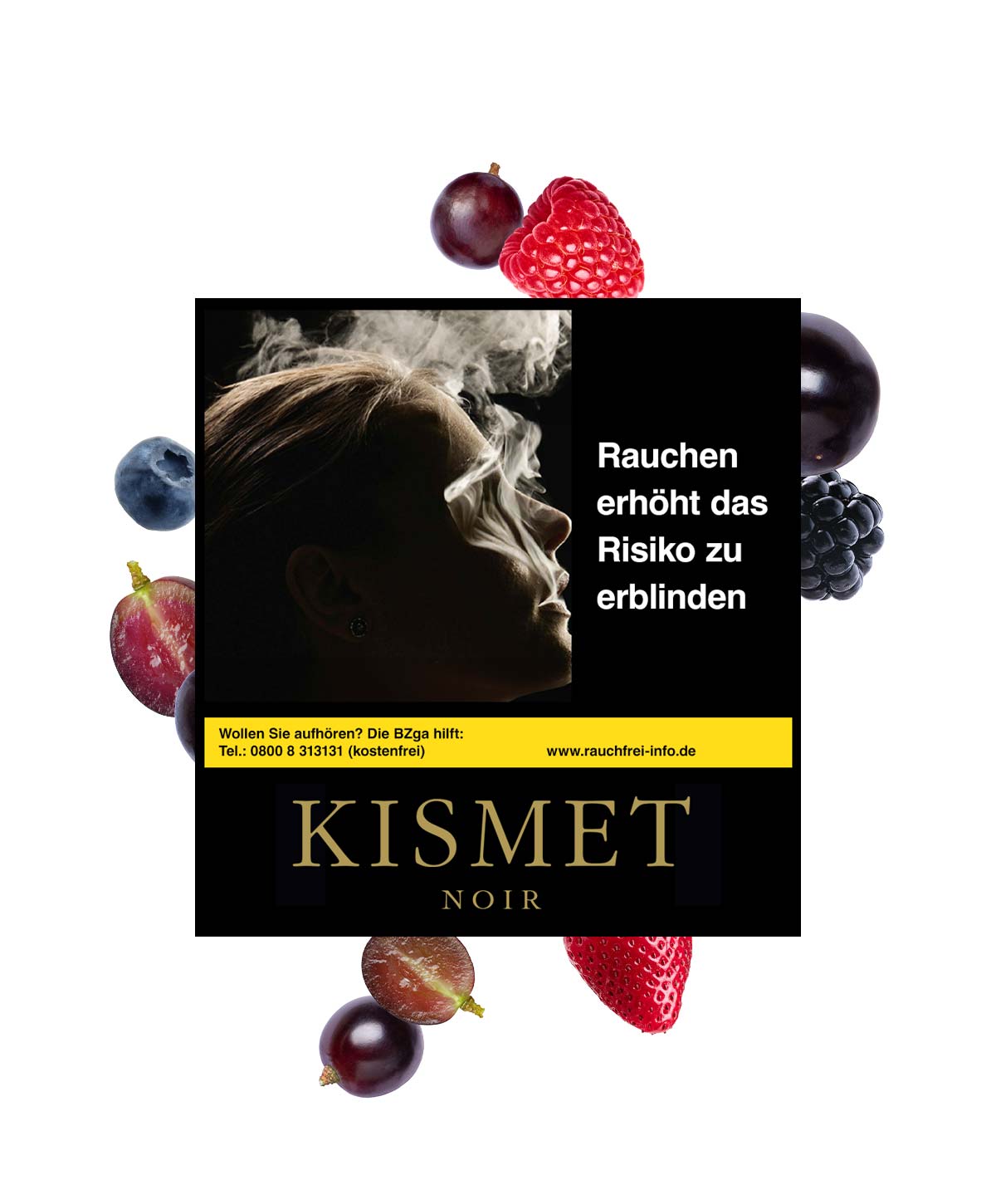 Kismet Blck Majesty 200g Shisha Tabak Kismet Blck Majesty 200g Shisha Tabak