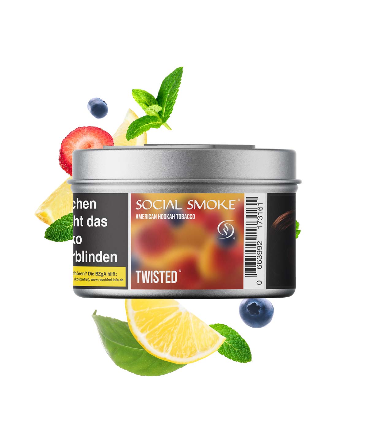 Social Smoke Twisted 200g Hookah Tobacco