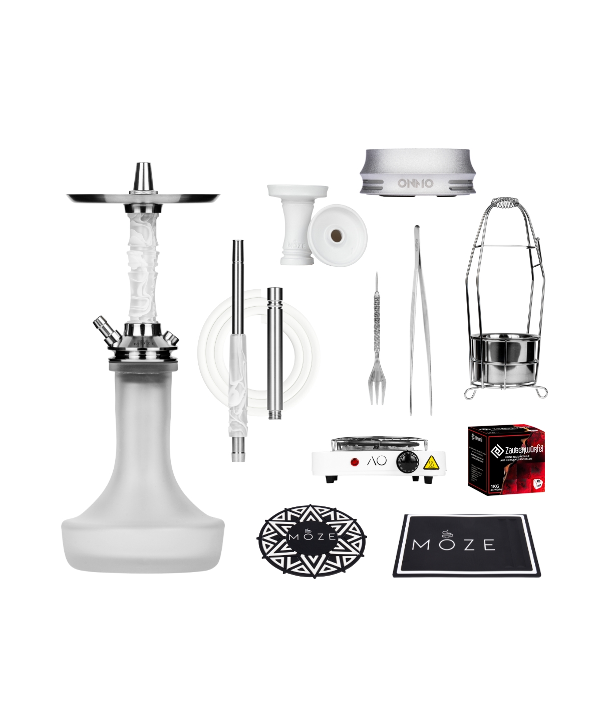 Moze Breeze Pro - Wavy Frosted All in One Bundle Moze Breeze Pro - Wavy Frosted All in One Bundle