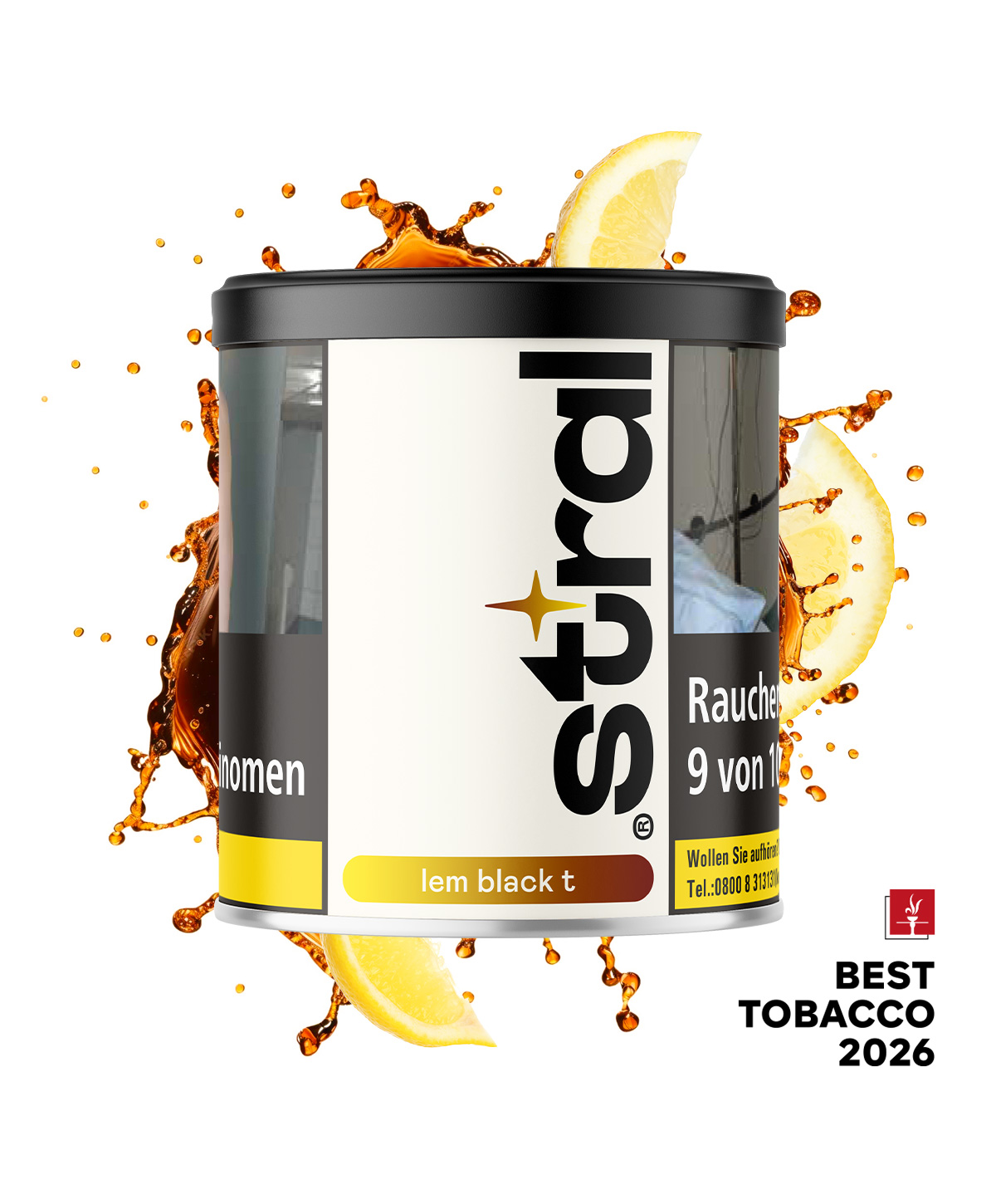stral lem black t 200g Shisha Tabak stral lem black t 200g Shisha Tabak