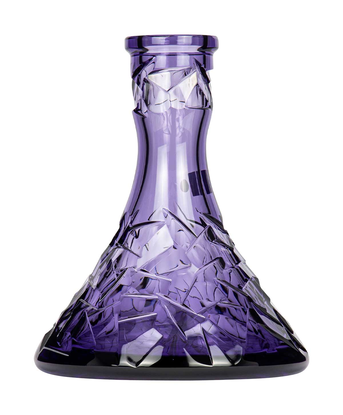Caesar Crystal Large Cone - Floe - Amethyst Shisha Bowl Caesar Crystal Large Cone - Floe - Amethyst Shisha Bowl