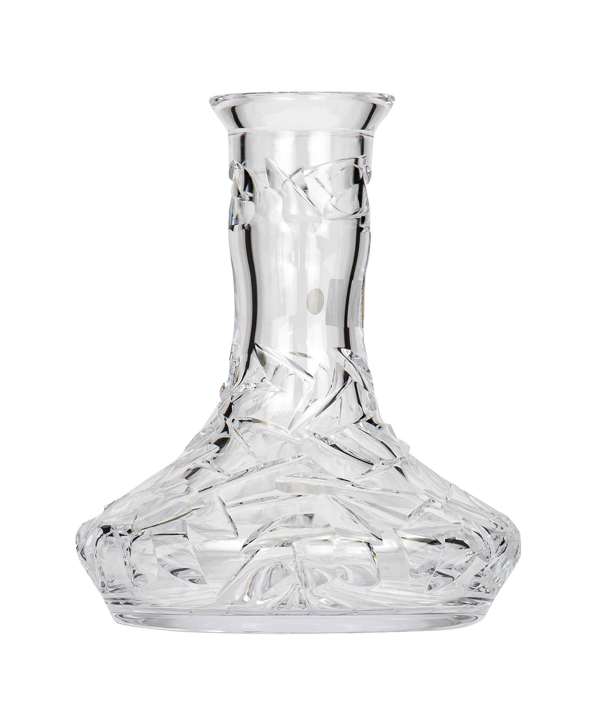 Caesar Crystal Small Arc - Floe - Clear Hookah Glass