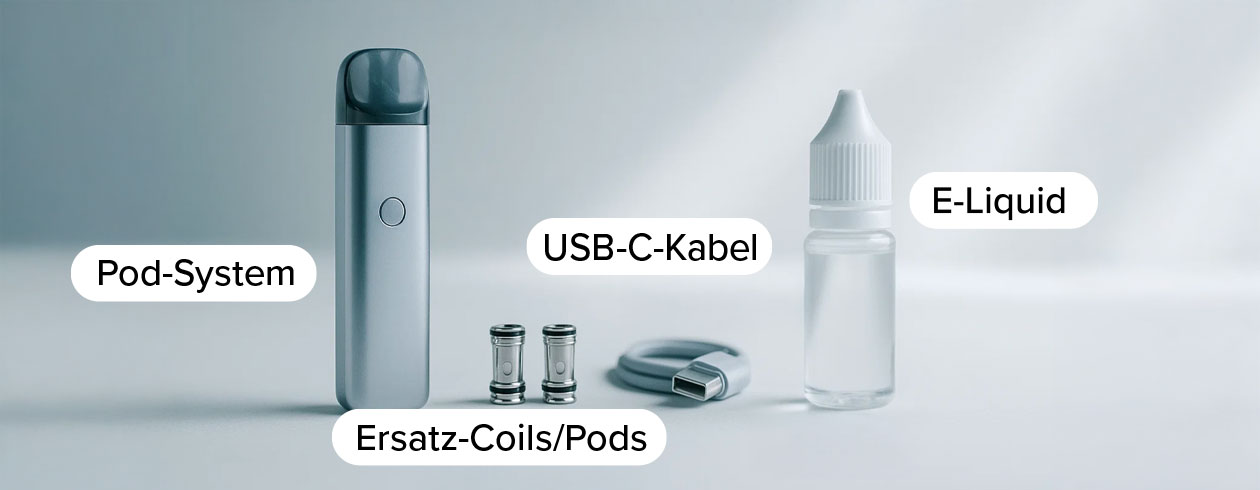 Was brauche ich zum Vapen?