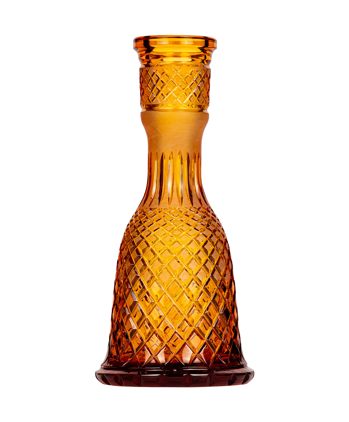 Caesar Crystal Large Tradi - Jeshken - Pumpkin Shisha Bowl Caesar Crystal Large Tradi - Jeshken - Pumpkin Shisha Bowl