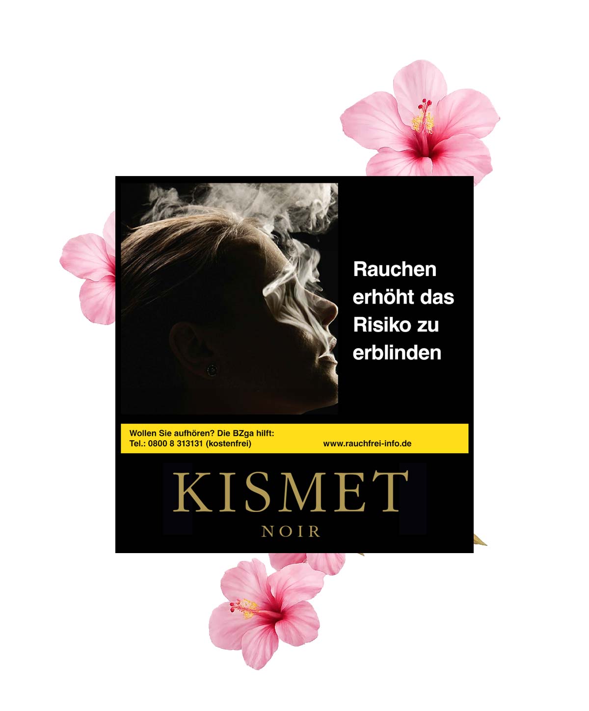 Kismet Blck Hibiscus 200g Hookah Tobacco