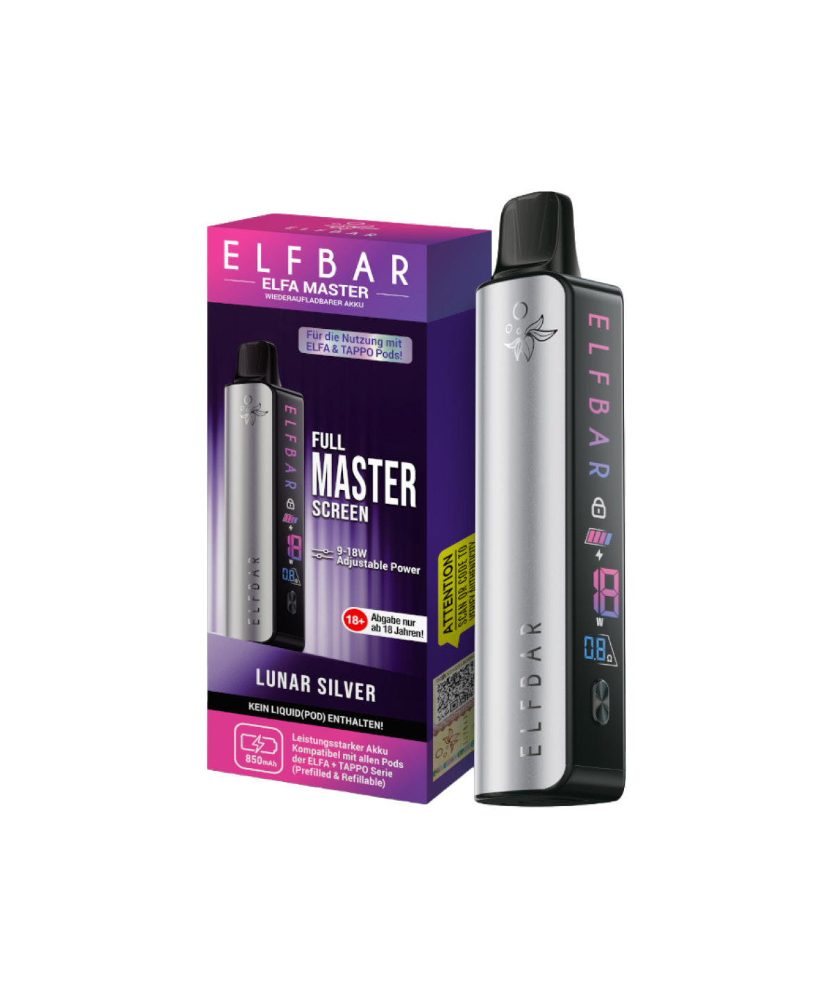 Master battery device - Lunar Silver Master battery device - Lunar Silver