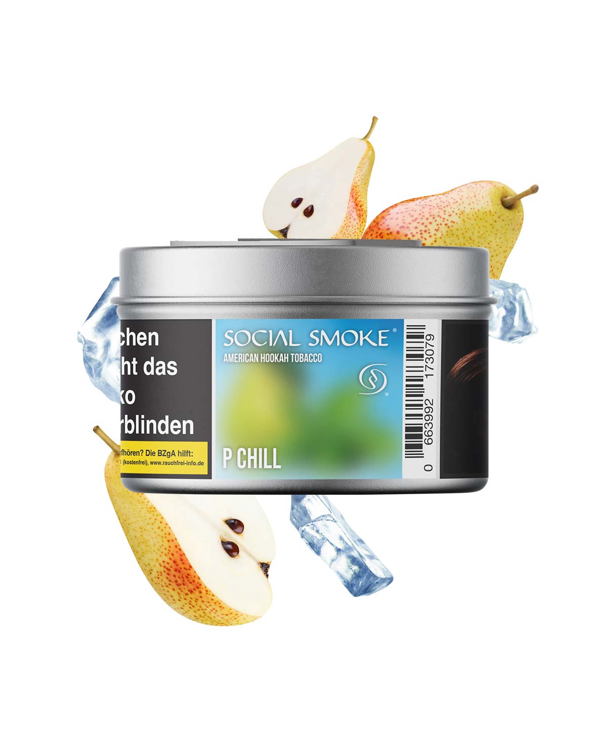 Social Smoke P Chill 200g Hookah Tobacco