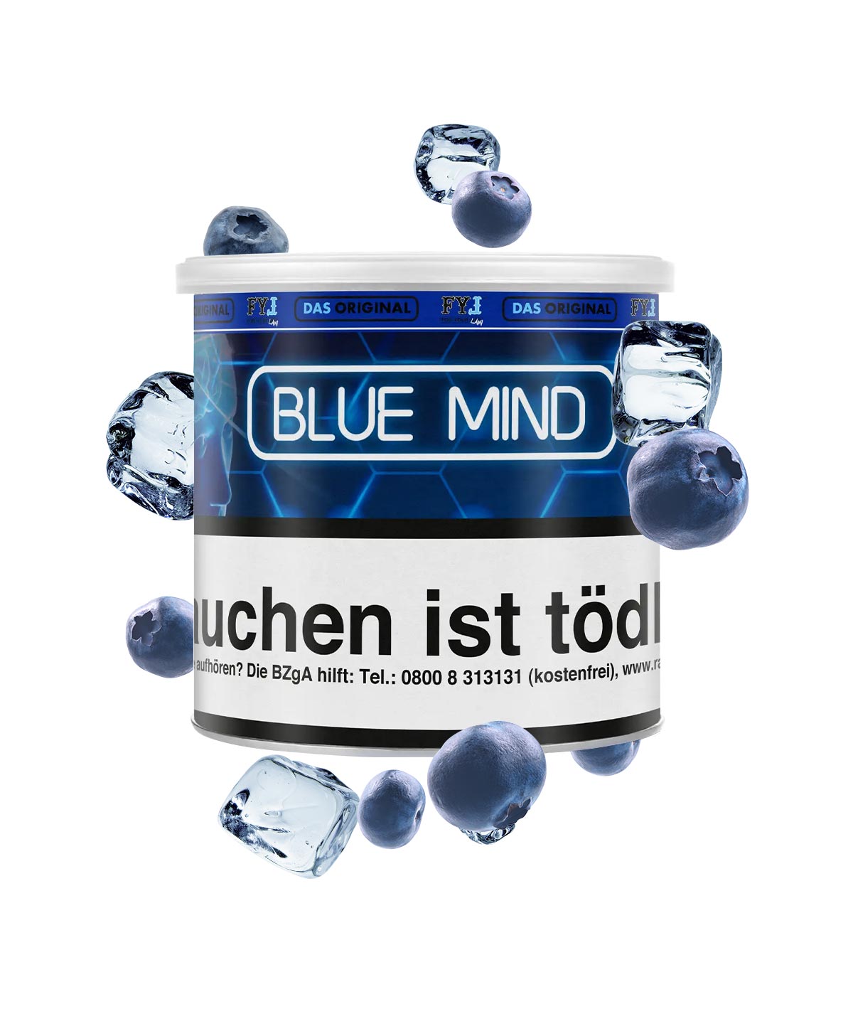 Hookain Fog Your Law - Blue Mind 70g Hookah Tobacco