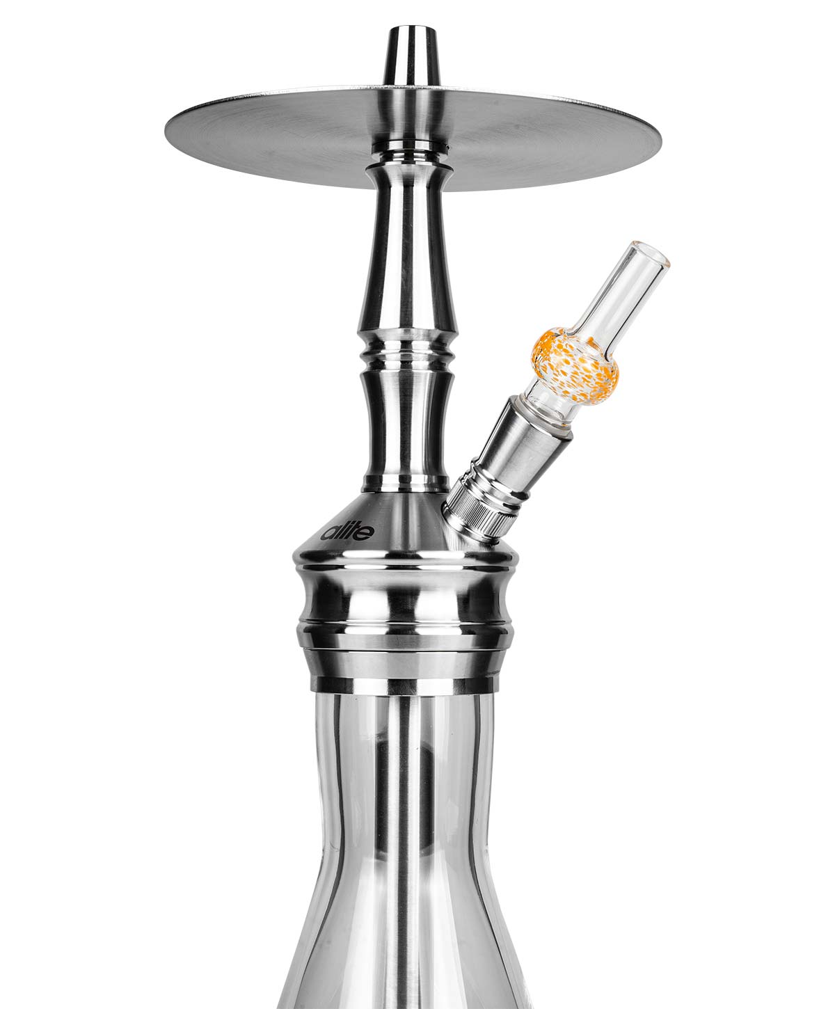 alite Glass Hose Adapter - Round - Orange Hookah alite Glass Hose Adapter - Round - Orange Hookah