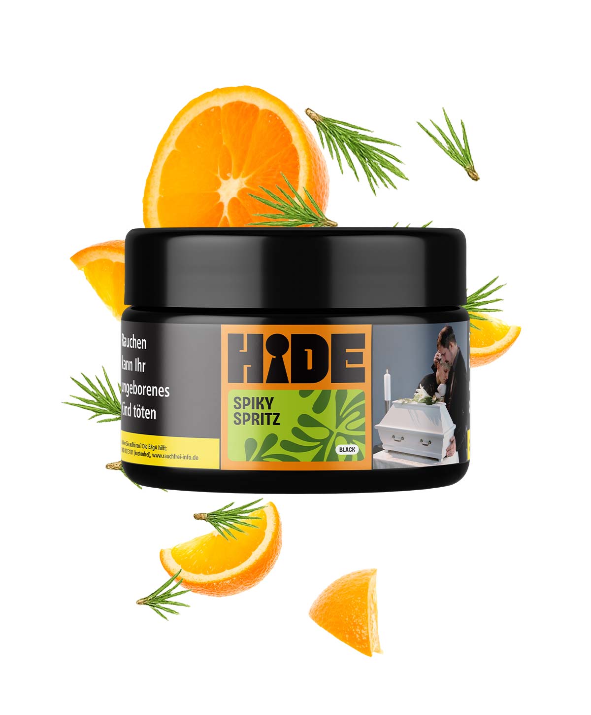 HIDE Dark Spiky Spritz 200g Shisha Tabak
