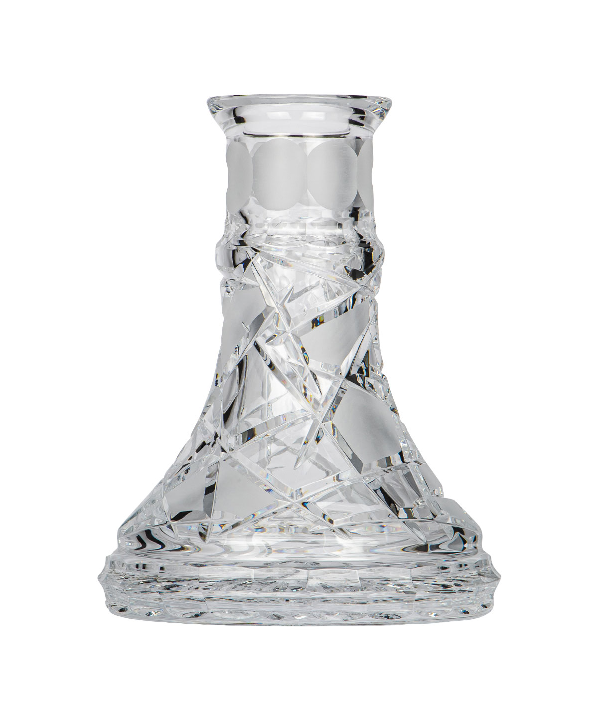 Moze Exclusive Glass Mars Cut - Clear Hookah Glass