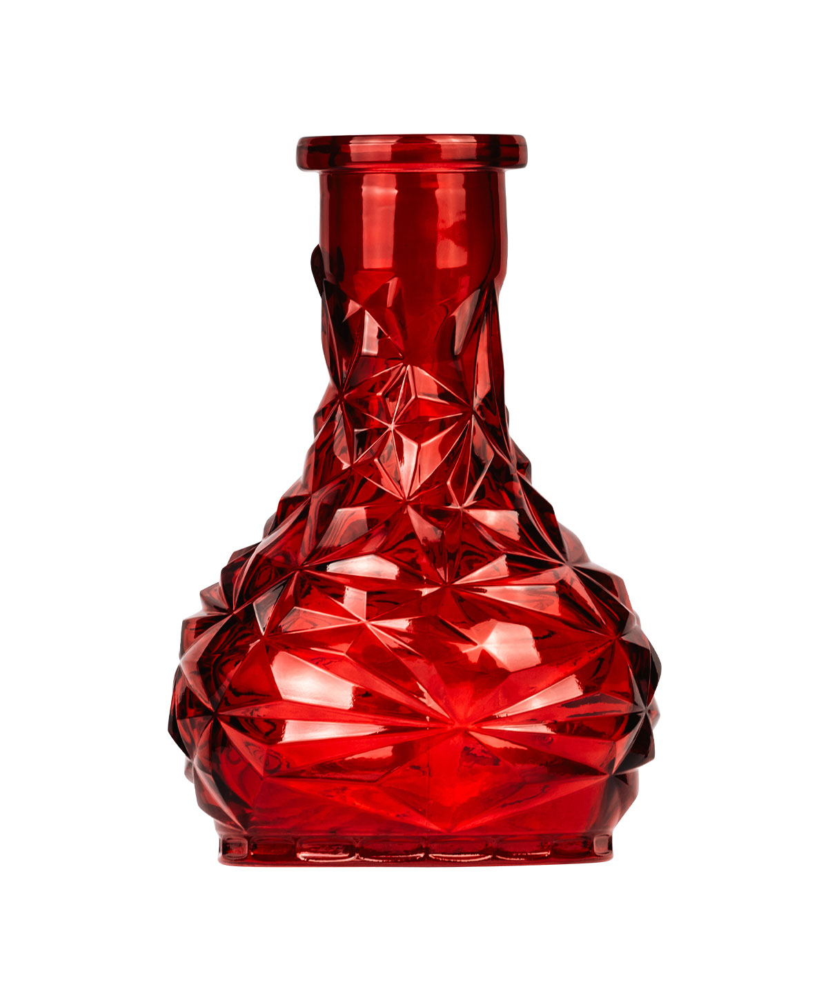 Dash Mini - Uovo Ice Red Hookah Glass Dash Mini - Uovo Ice Red Hookah Glass