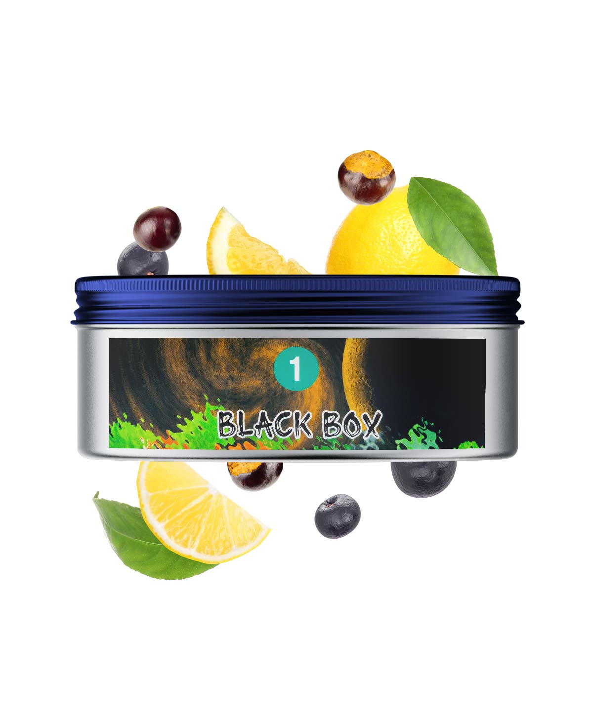 Aqua Mentha Black Box 200g Hookah Tobacco