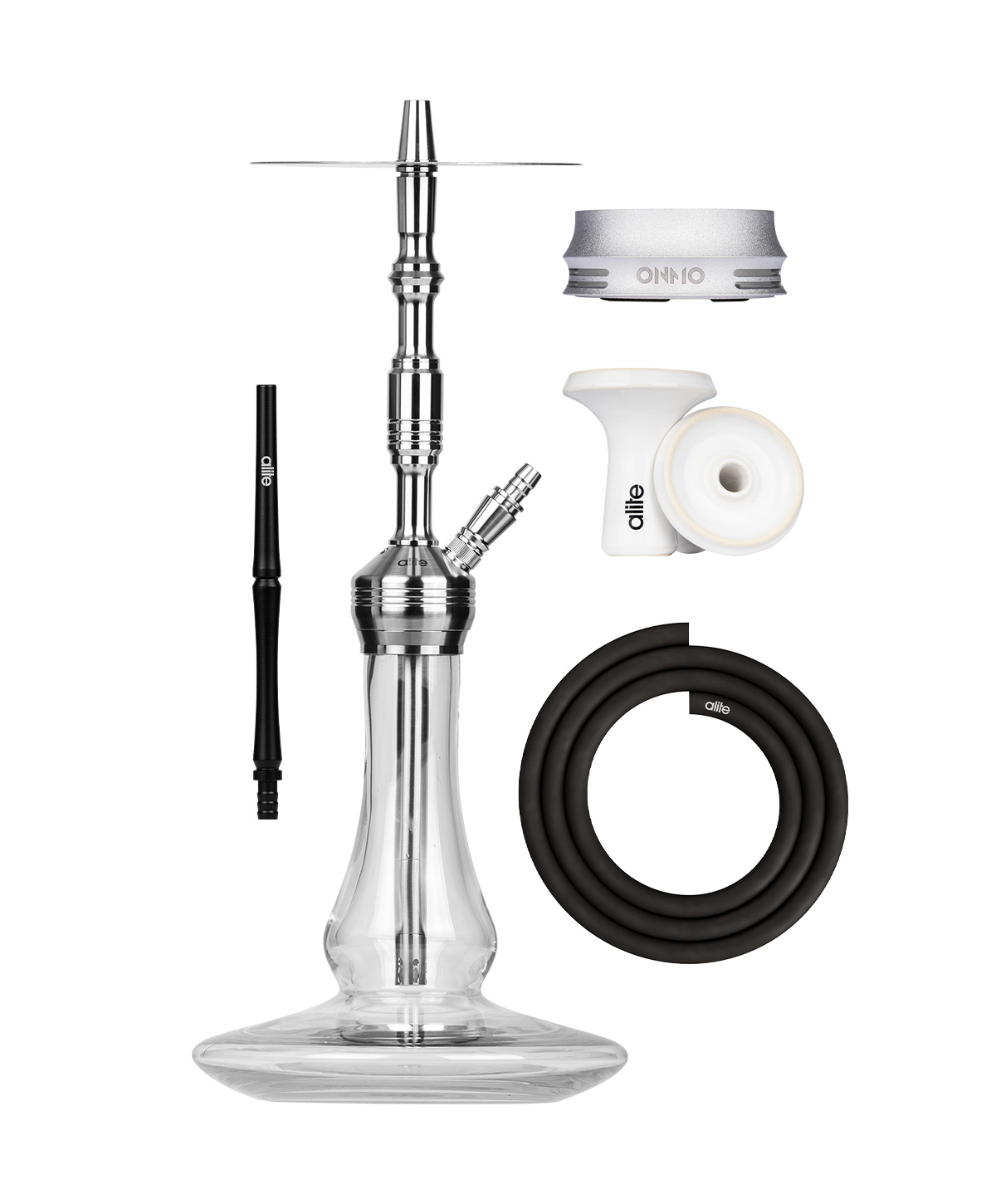 alite Bash - Lounge - Silver Shisha alite Bash - Lounge - Silver Shisha