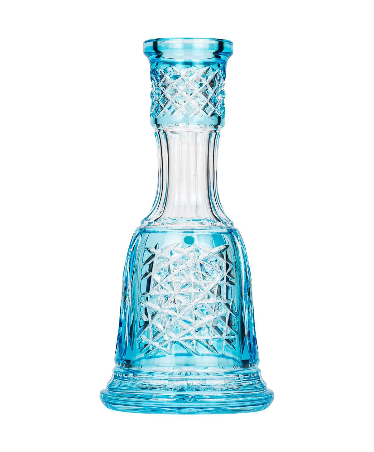 Caesar Crystal Tradi Cut - Turquoise Shisha Bowl