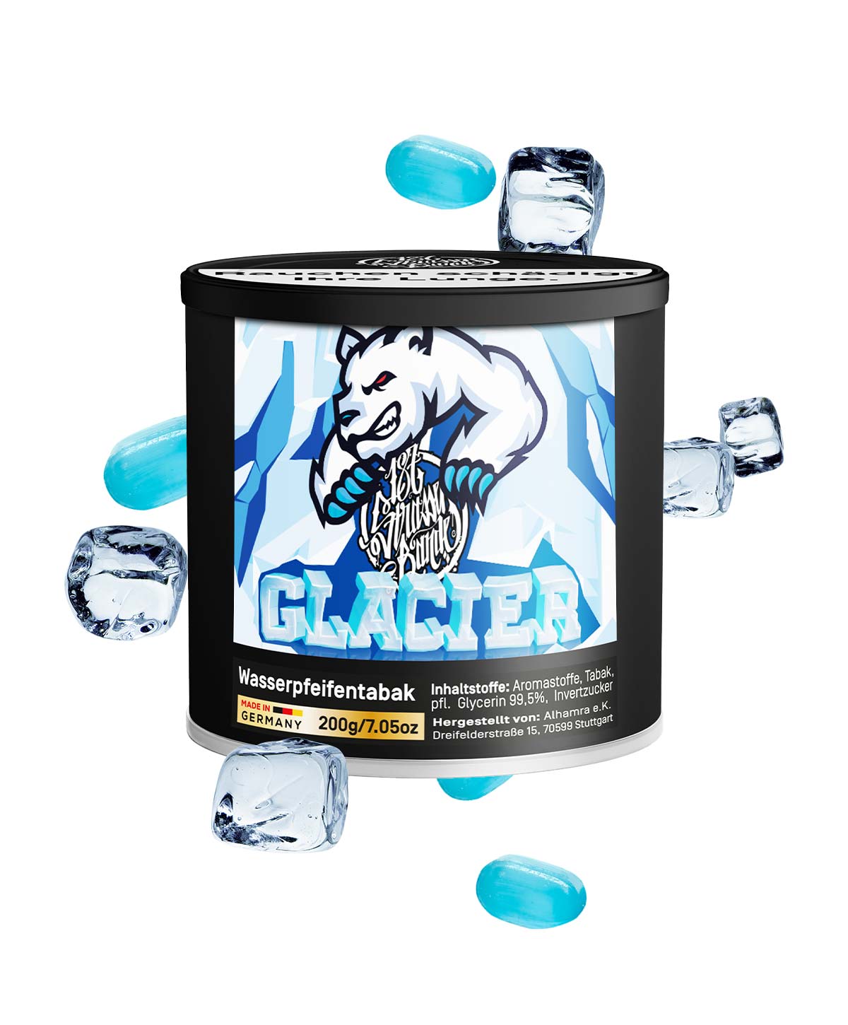 187 Strassenbande Glacier 200g Shisha Tabak