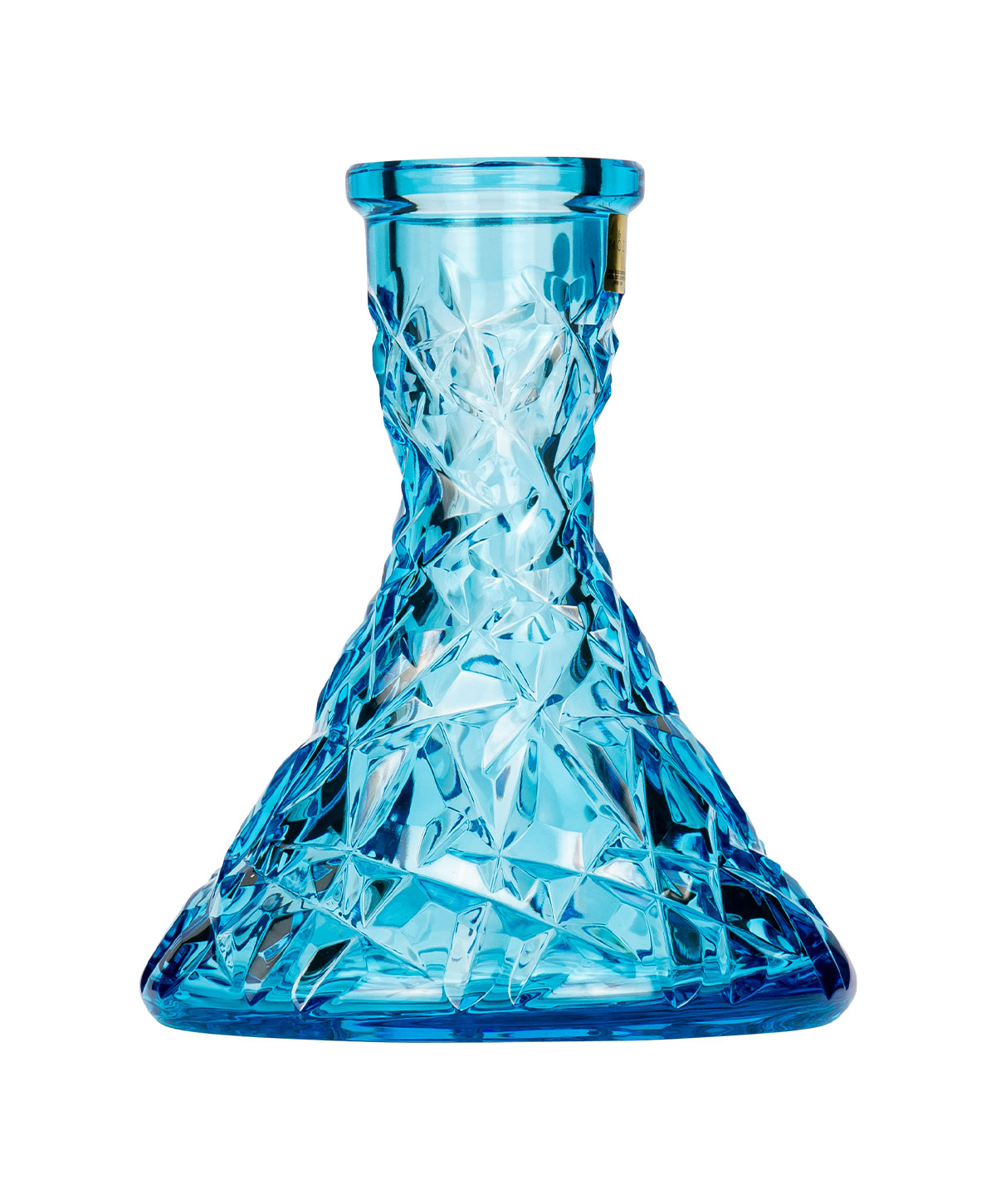Caesar Crystal Small Cone - Rock - Turquoise Hookah Glass