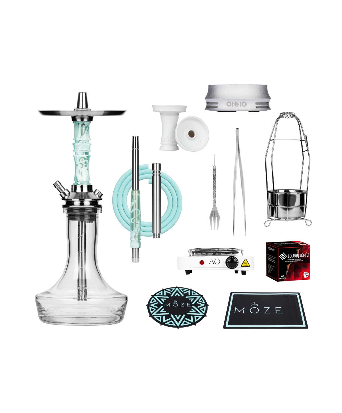 Moze Breeze Pro - Wavy Mint All in One Bundle Moze Breeze Pro - Wavy Mint All in One Bundle