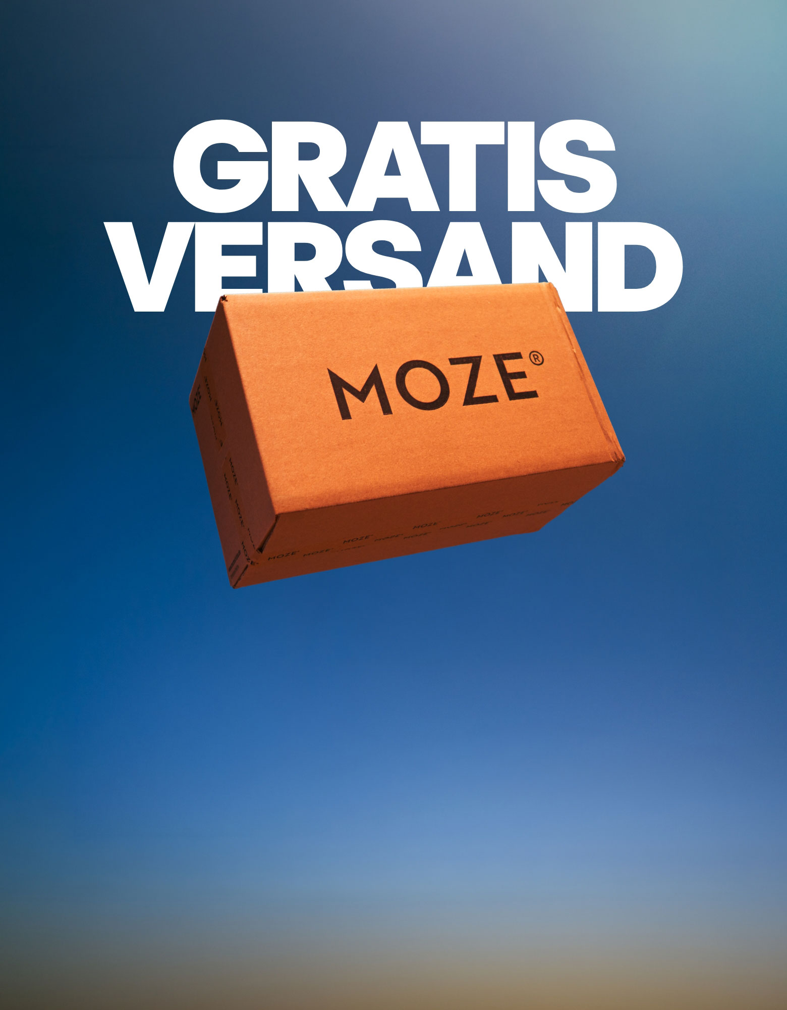 Versandkostenfrei bestellen – nur für kurze Zeit bei Moze