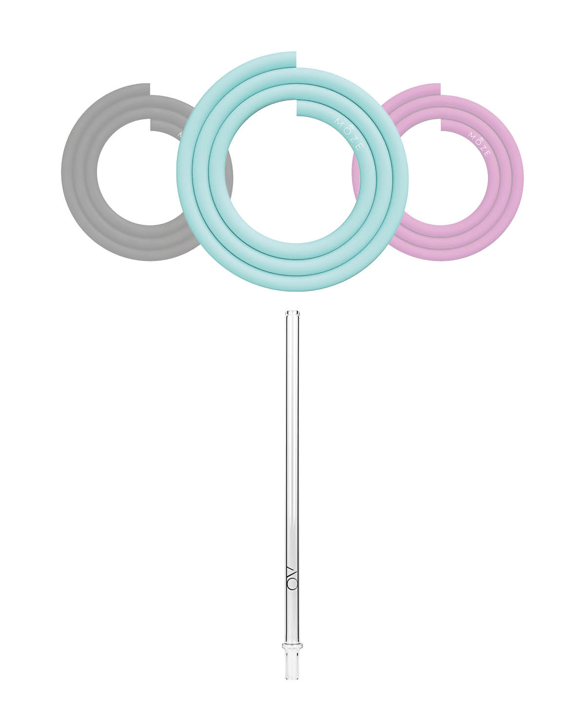 Silicone Hose + AO Glas Mouthpiece Bundle