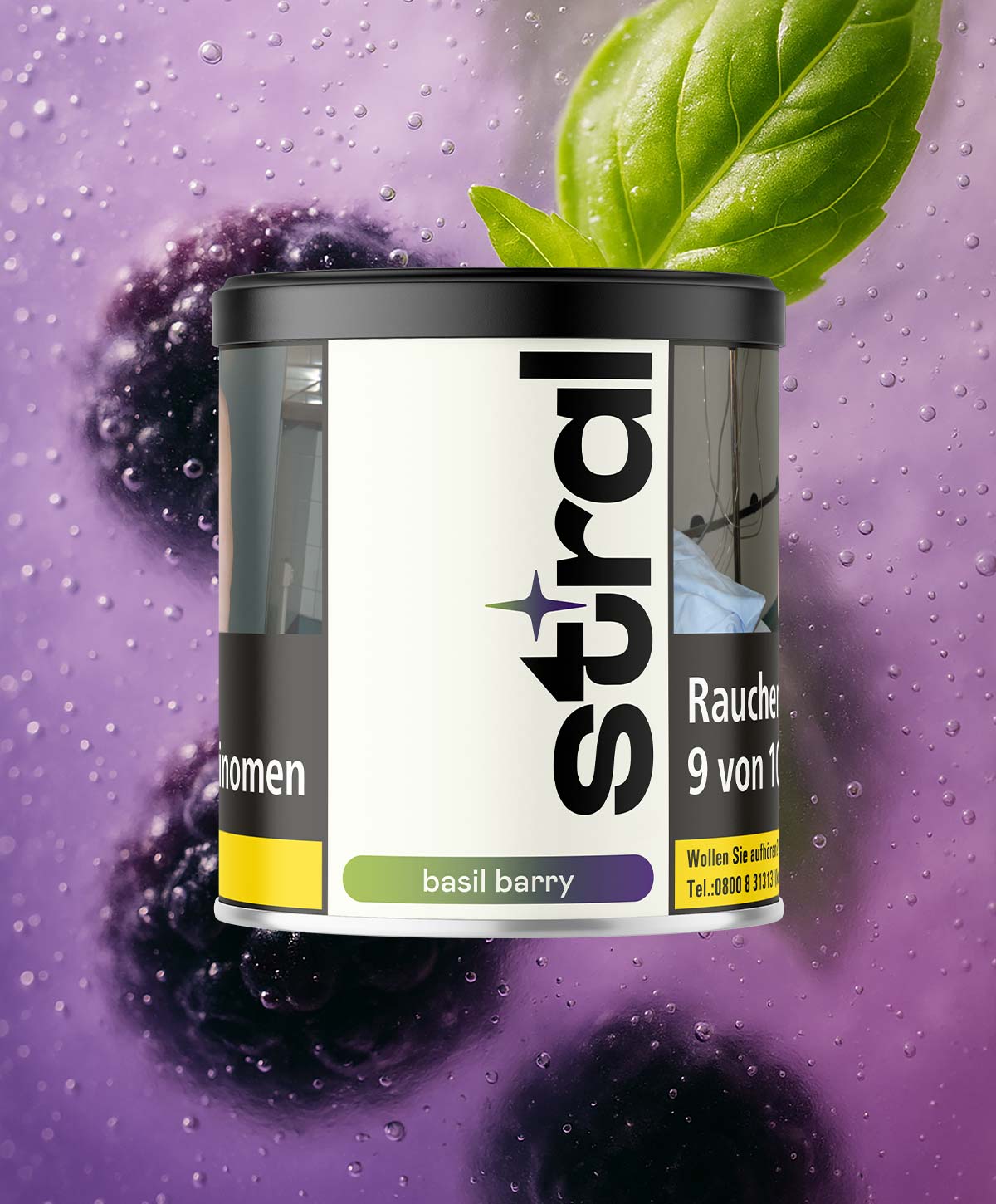 stral basil barry 200g Shisha Tabak stral basil barry 200g Shisha Tabak