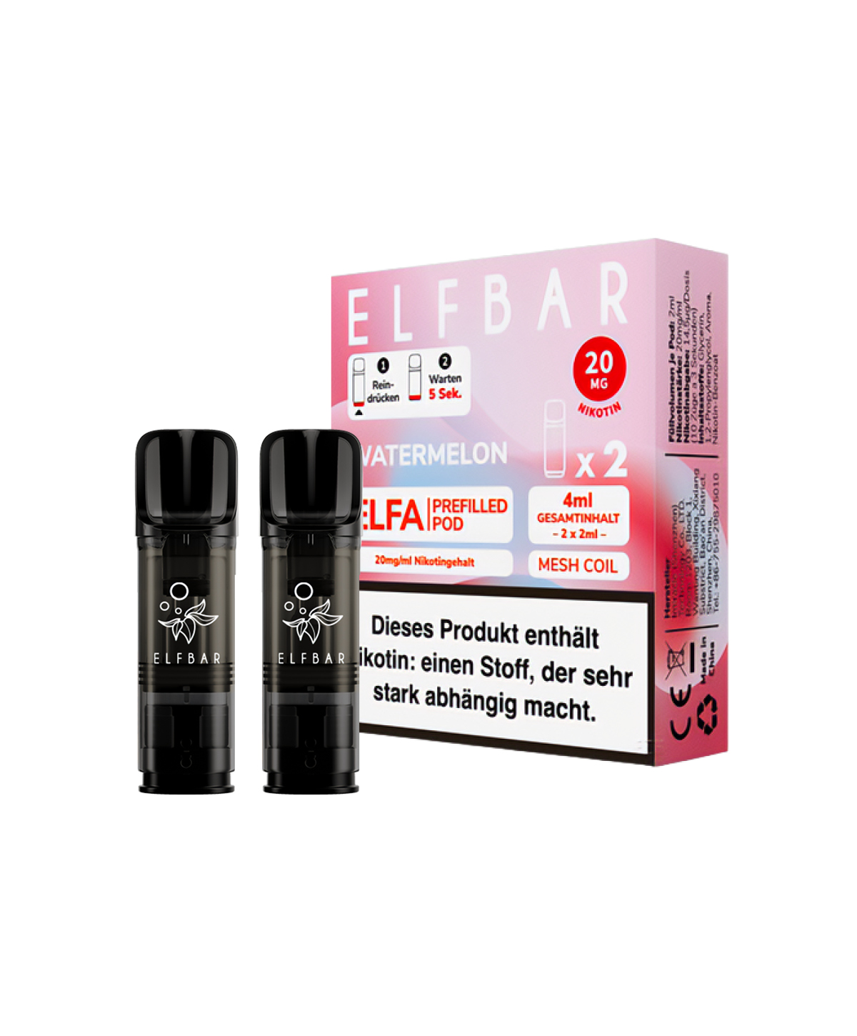 Elfa Pod - Watermelon 2er Pack