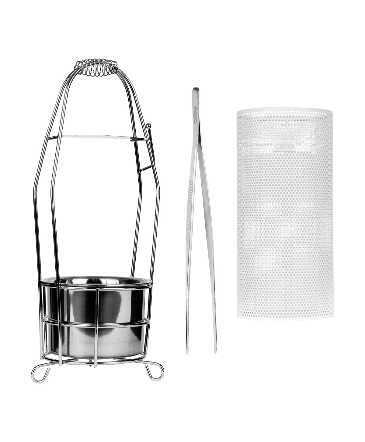 alite Charcoal Accessories Bundle – Silver