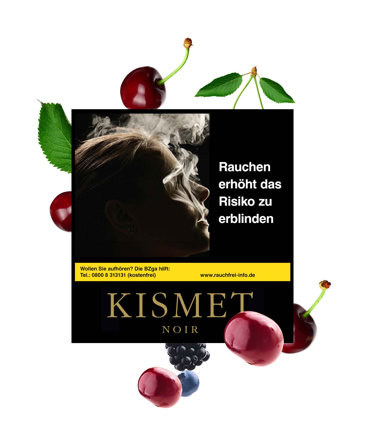 Kismet Wild Chrry 200g Shisha Tabak Kismet Wild Chrry 200g Shisha Tabak