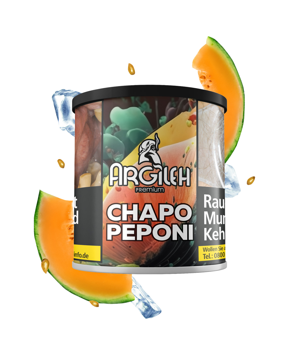 Argileh Chapo Peponi 200g Shisha Tabak Argileh Chapo Peponi 200g Shisha Tabak