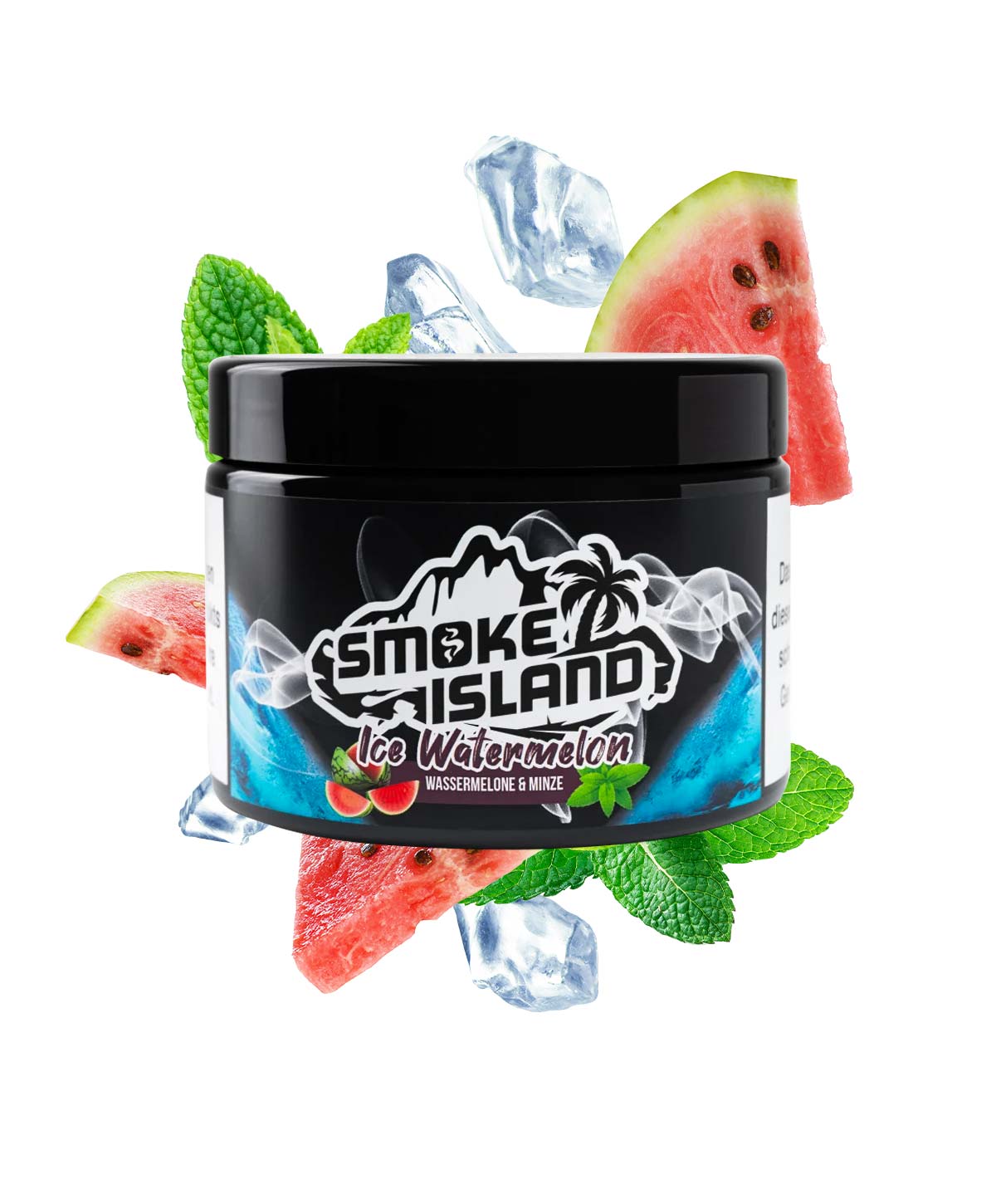 Smoke Island Ice Watermelon 200g Shisha Tabak ohne Nikotin