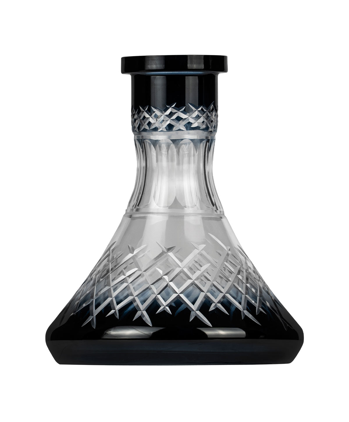 Dash Slit - Mini - Black Shisha Bowl